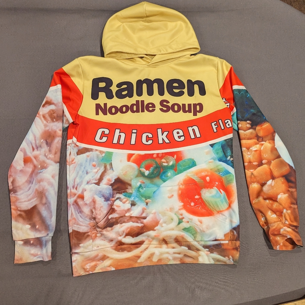 Unisex Ramon Chicken Noodle Hoodie L